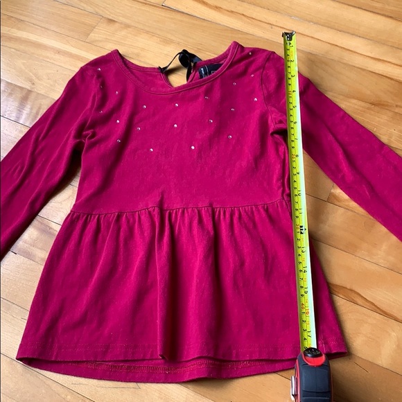 (4 for $20) Pink Top with Rhinestones - Picture 3 of 6